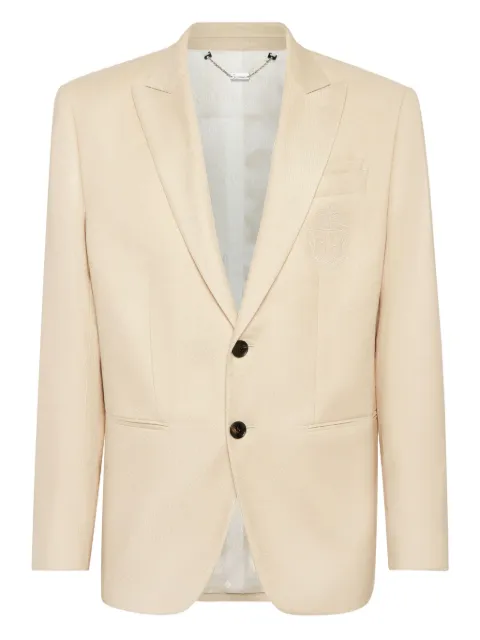 Billionaire single-breasted blazer