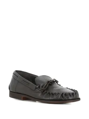 Corneliani レザーローファー | ブルー | FARFETCH JP