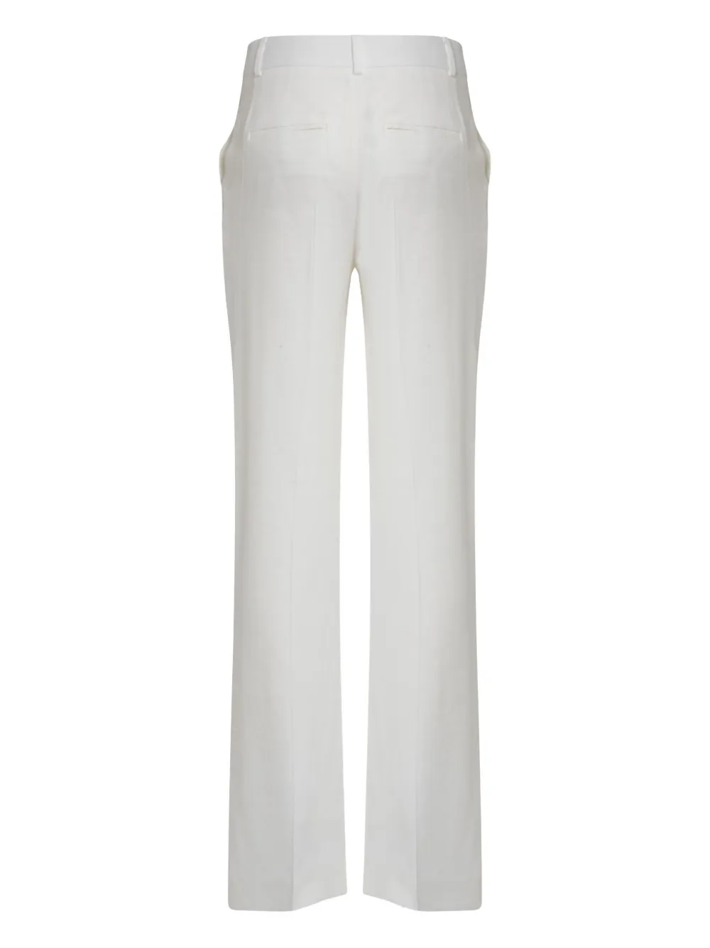 Alberta Ferretti Linnen pantalon Wit