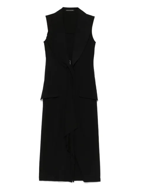 Yohji Yamamoto vestido de vestir midi