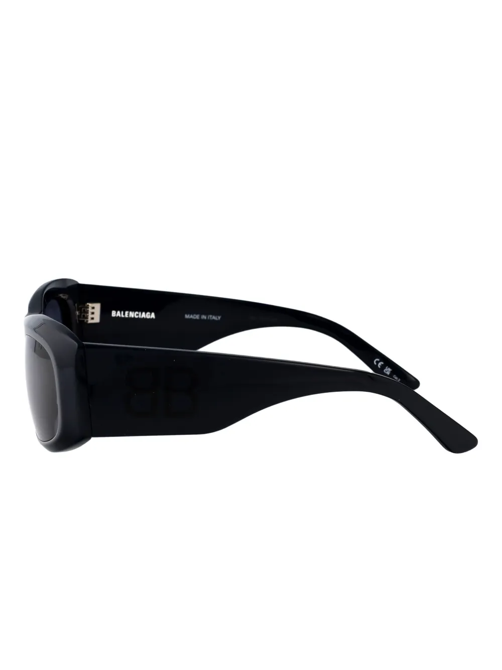 Balenciaga Eyewear Zonnebril met geometrisch montuur Blauw
