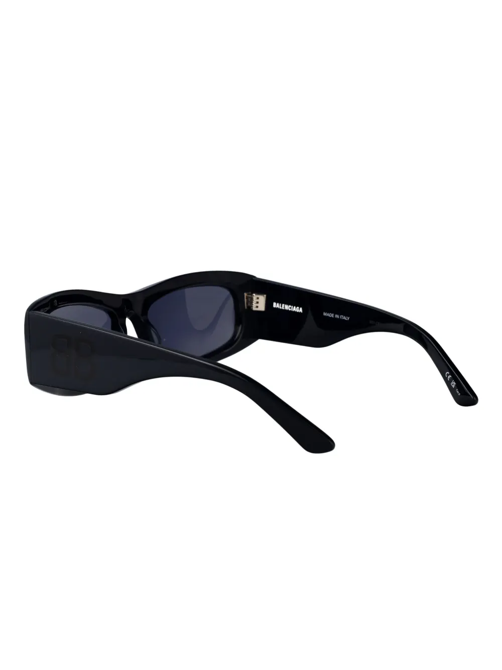 Balenciaga Eyewear Zonnebril met geometrisch montuur Blauw