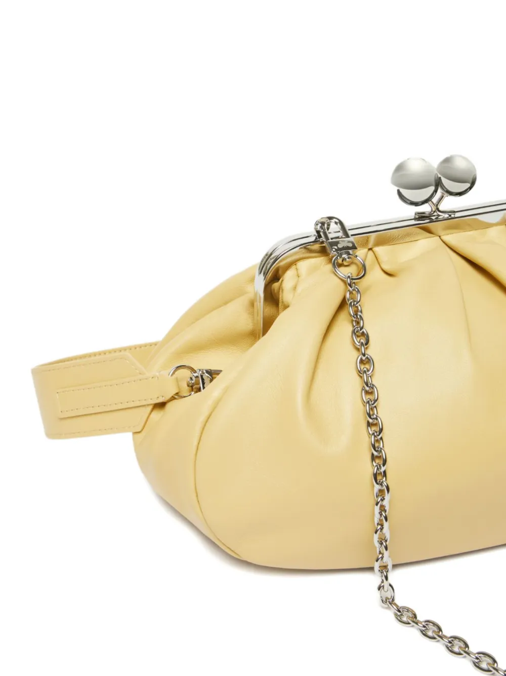 Weekend Max Mara Pasticcino medium clutch Geel