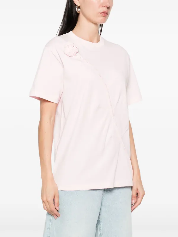 【関税込み】Coperni ピンク Disney Rose Tシャツ Coperni: ピンク Disney Rose Tシャツ | SSENSE 日本