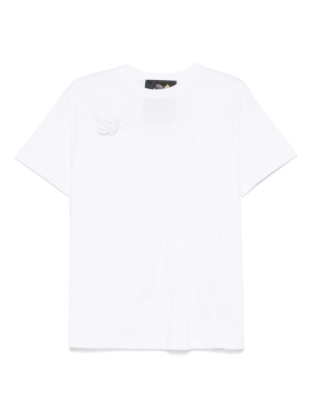 Coperni x Disney T-shirt met roos Wit