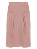 Transit pleated midi skirt - Pink