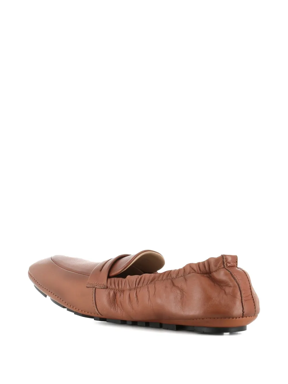 Alexander Hotto leather slippers Brown
