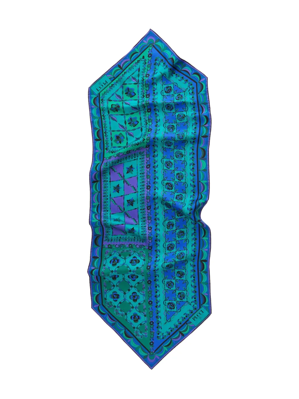 PUCCI FESTA-PRINT SILK SCARF