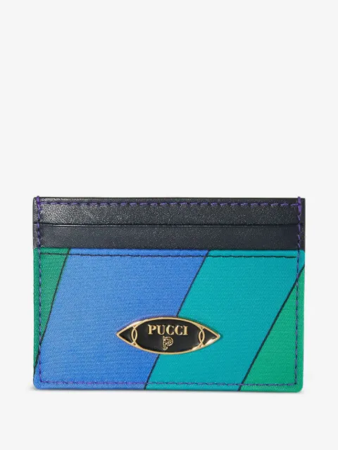 PUCCI tarjetero con motivo Iride