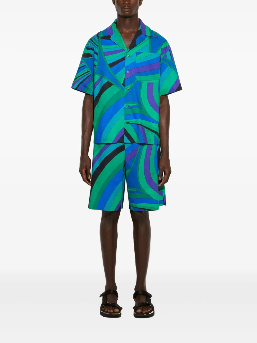 PUCCI Iride-print short-sleeve shirt | Image 2