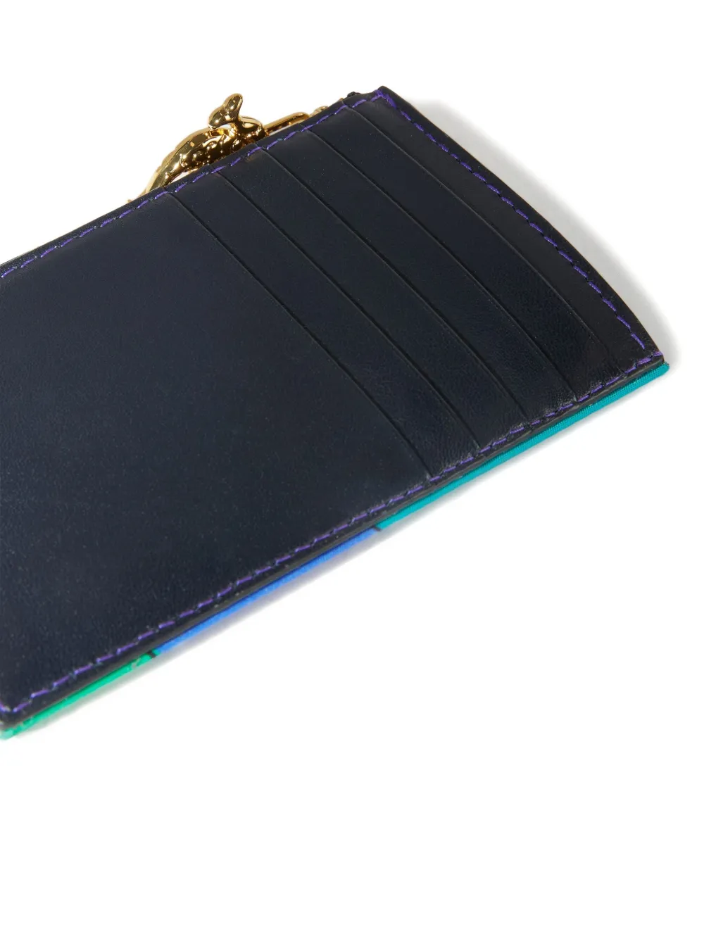 PUCCI Pasjeshouder met Iride-print Groen