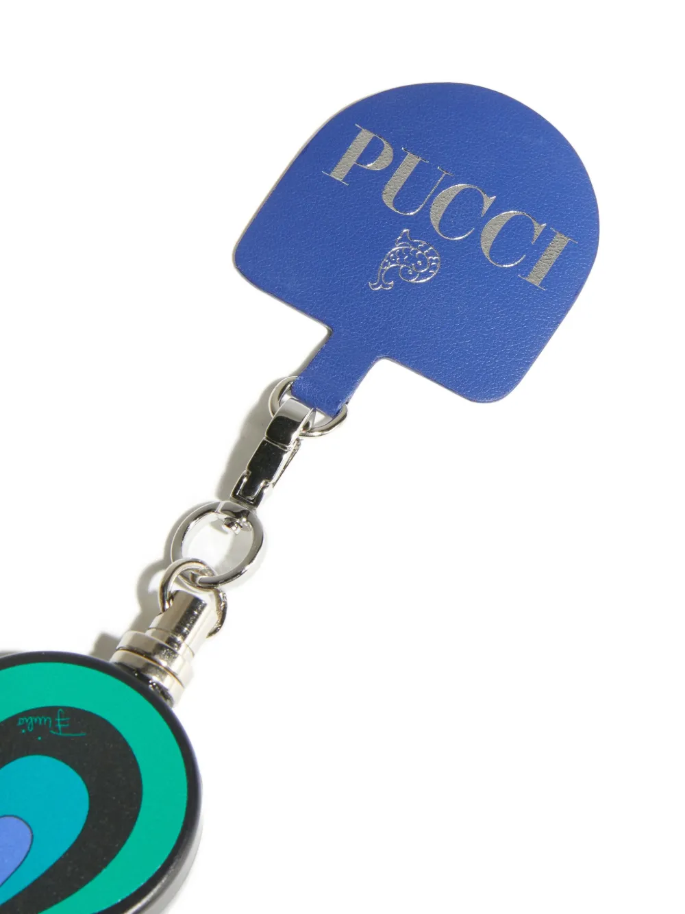 PUCCI Sleutelhanger met hanger Blauw