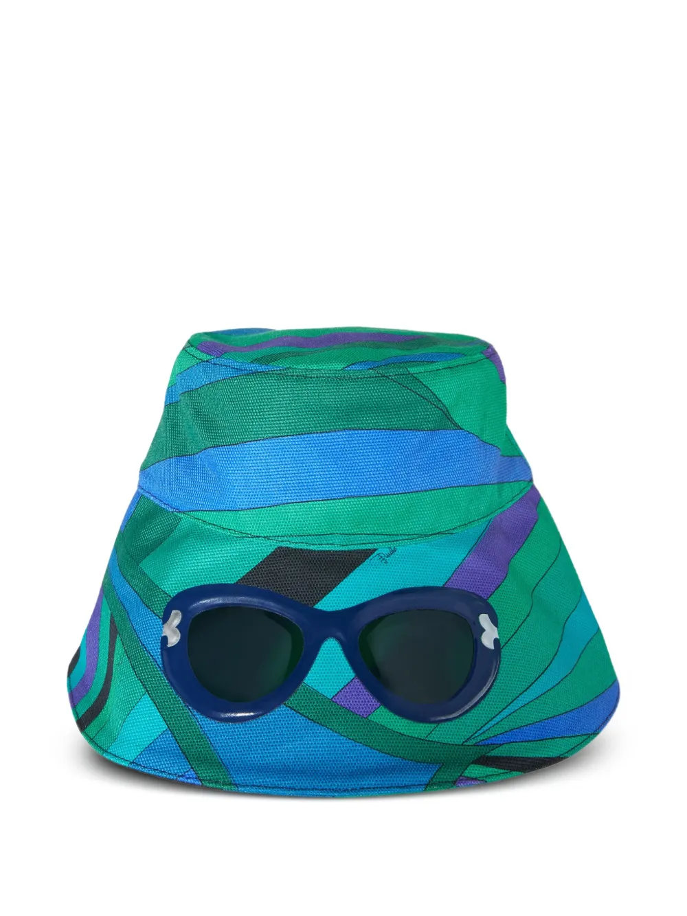 PUCCI Vissershoed met print Groen