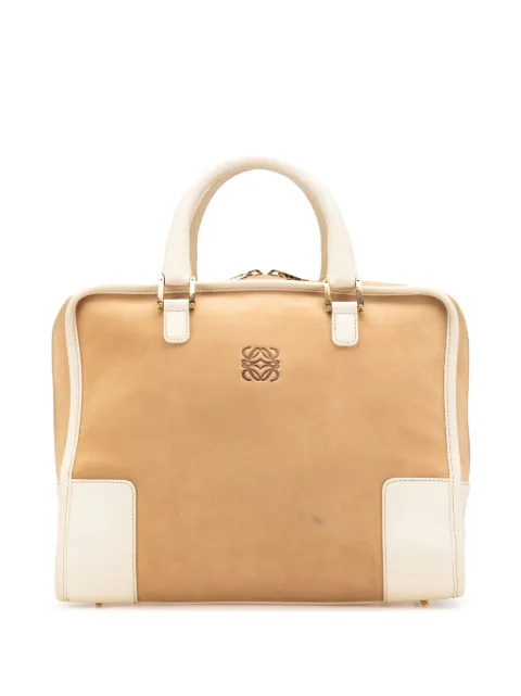 Loewe Pre-Owned 2000-2024 Suede Amazona 32 handbag