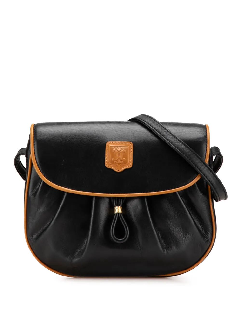 Céline Pre-Owned 2007 レザーショルダーバッグ - ブラック Céline Pre-Owned 2007 レザーショルダーバッグ - ブラック