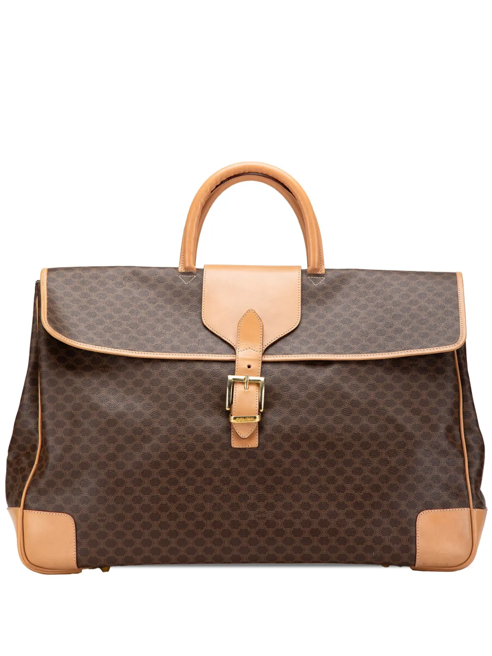 Céline Pre-Owned bolsa de viaje Macadam Coated Canvas 2014 | marrón | Image 1