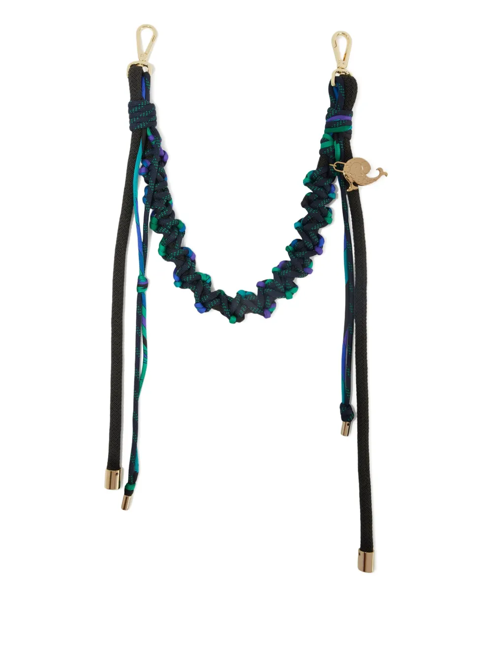 PUCCI braided-detail belt - Verde