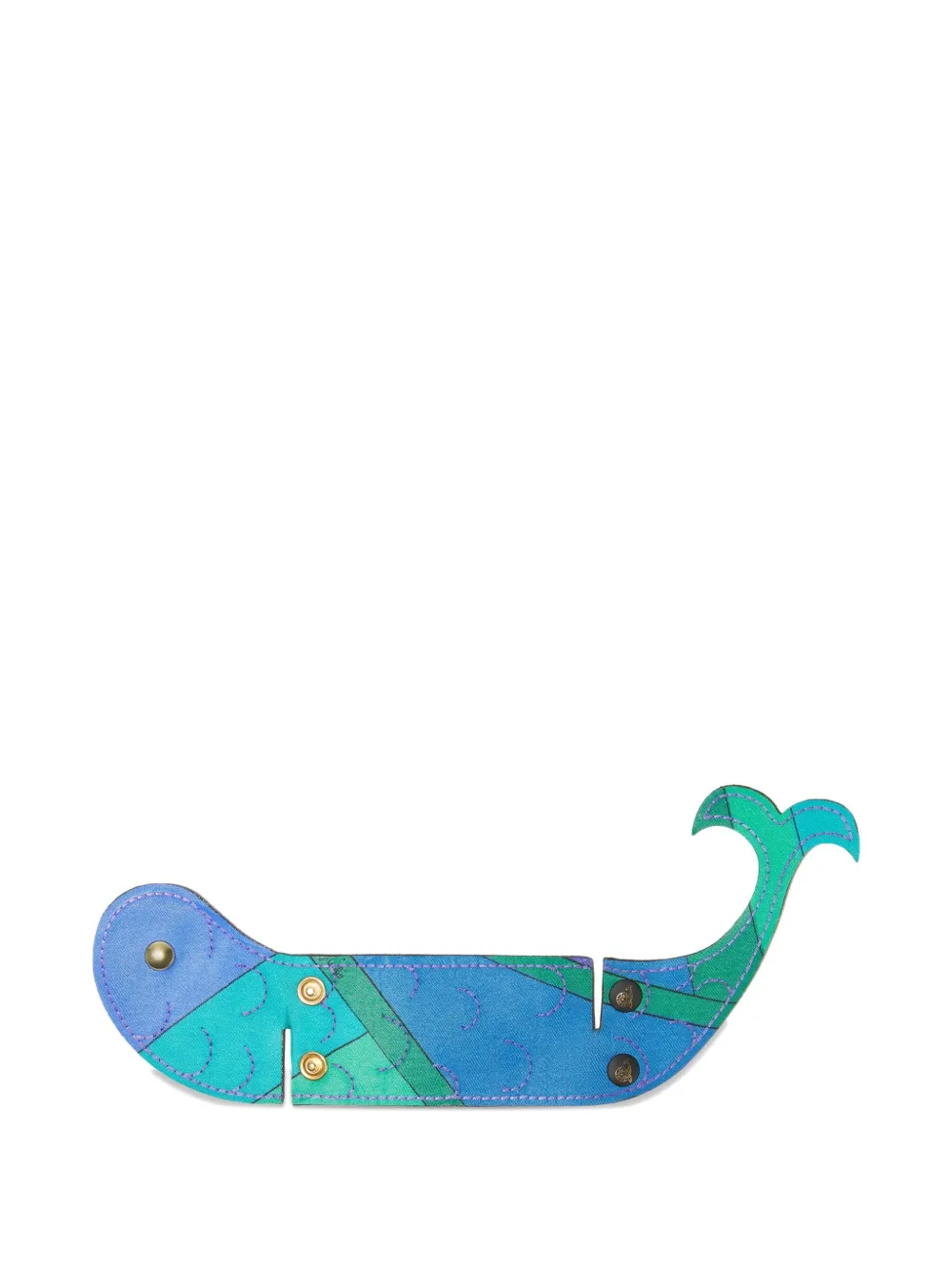 PUCCI Iride-print whale-shaped luggage tag | Image 2