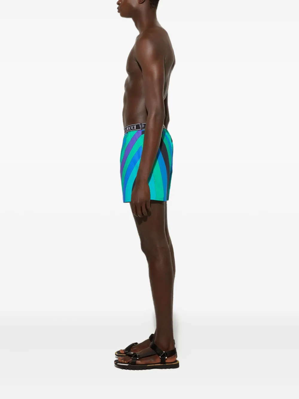 PUCCI Boxershorts met Iride-print Groen