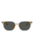 Emporio Armani square-frame sunglasses - Silver