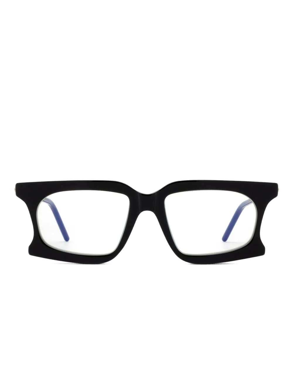 Kuboraum lunettes de vue géométriques D73 à détail doré | noir | Image 1