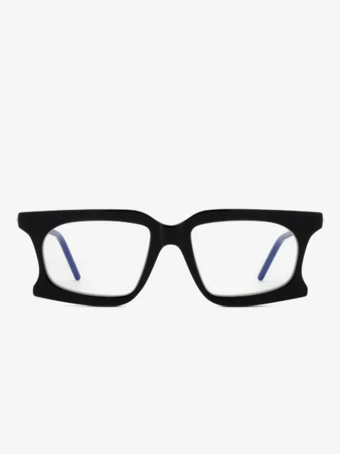 Kuboraum D73 geometric gold-detail glasses