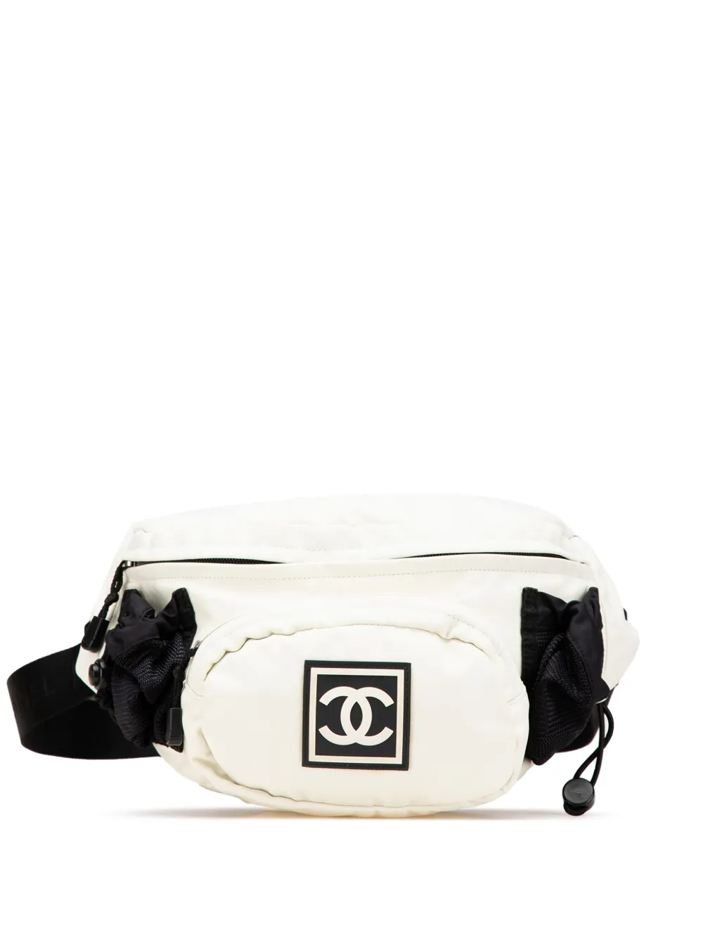 CHANEL Pre-Owned 2003-2004 CC Sports Line Nylon belt bag - Nero