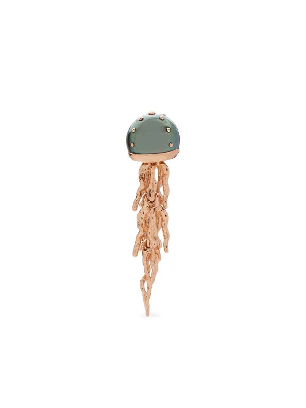 Bibi van der Velden 18kt rose gold Mini Jellyfish pearl earrings - ピンク Bibi van der Velden 18kt rose gold Mini Jellyfish pearl earrings - ピンク