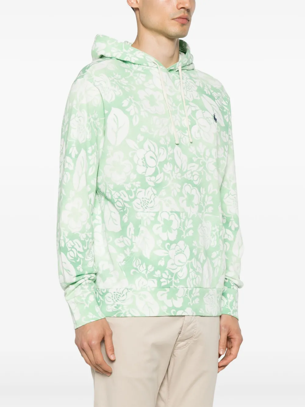Polo Ralph Lauren Hoodie met Polo Pony-borduurwerk Groen
