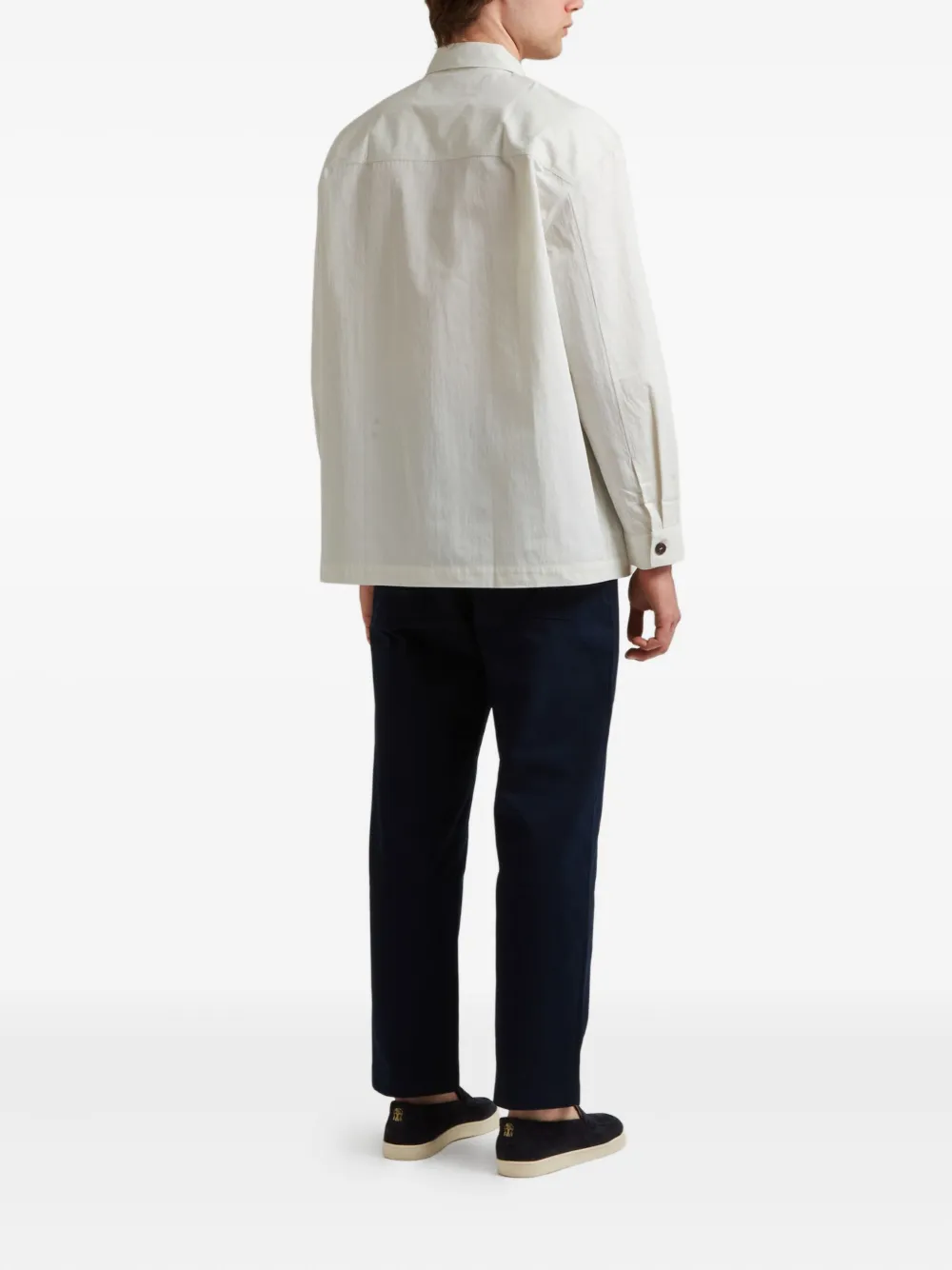 STUDIO NICHOLSON LANDI UTILITY-POCKET SHIRT