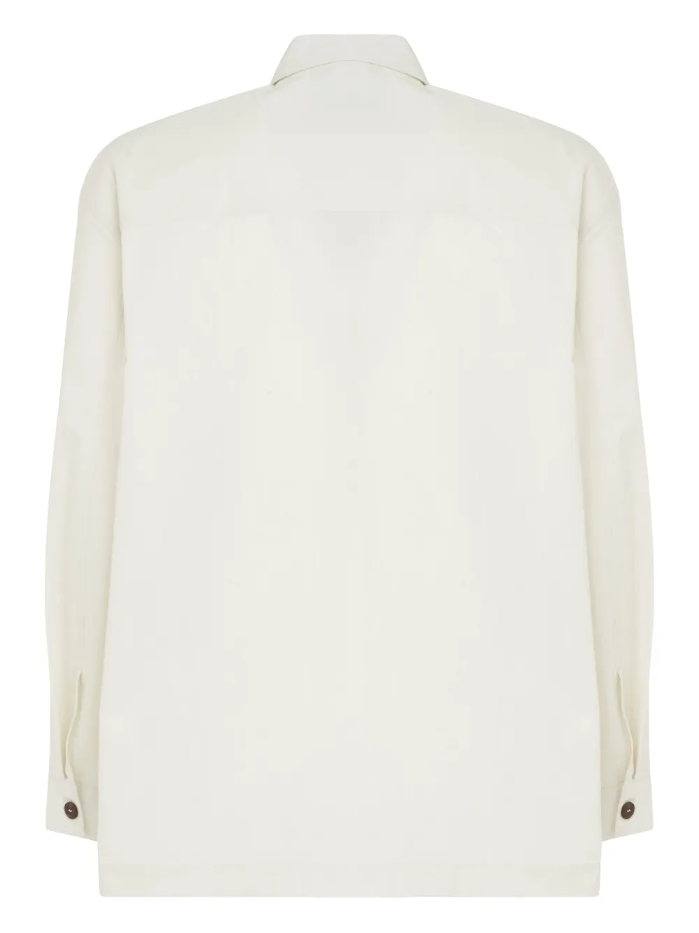 Shop Studio Nicholson Landi Utility-pocket Shirt In 中性色