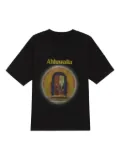 Ahluwalia slogan-print T-shirt - Black