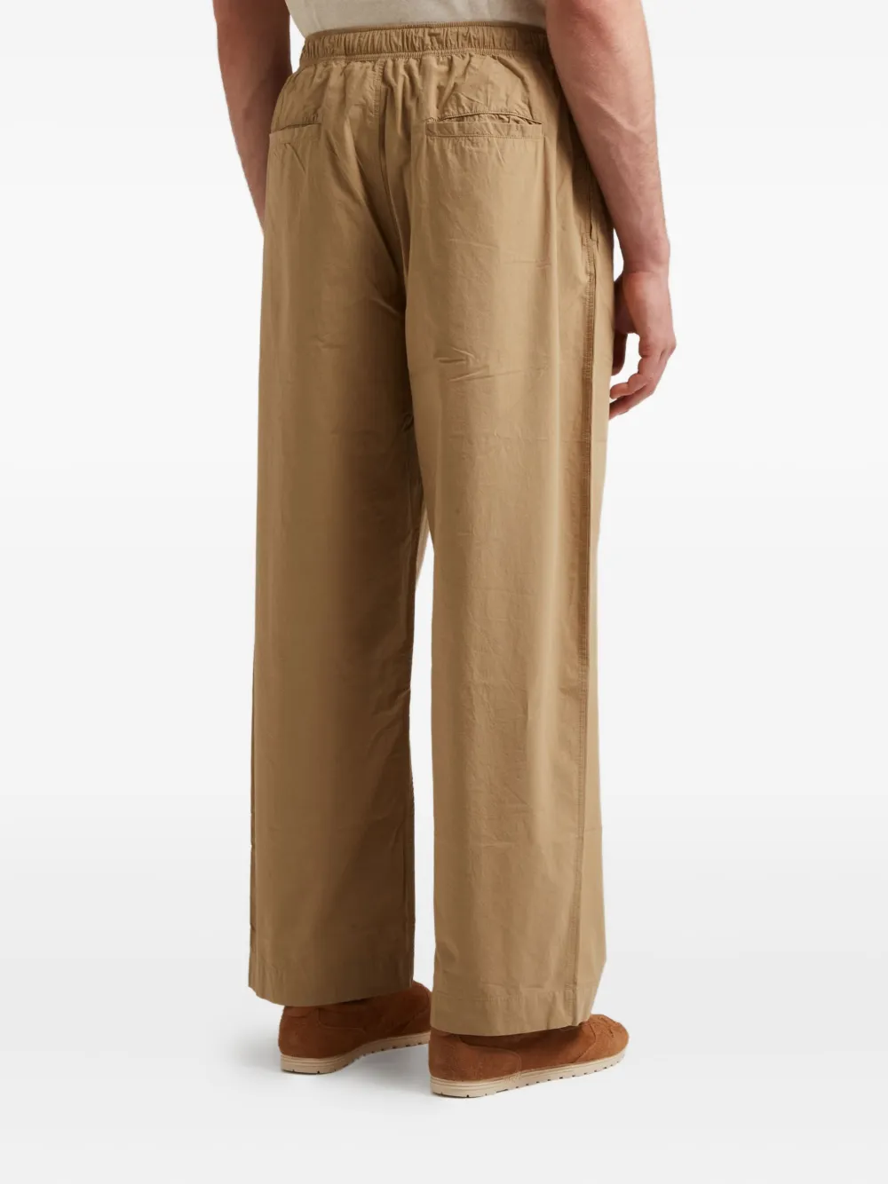 Studio Nicholson Sonny broek met trekkoordtaille Beige