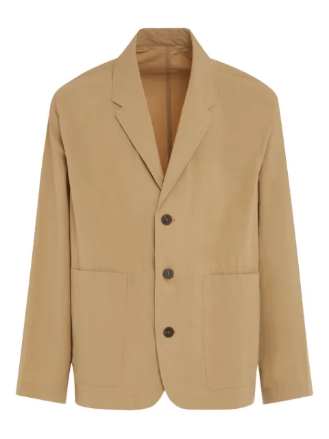 Studio Nicholson three-button patch-pocket jacket