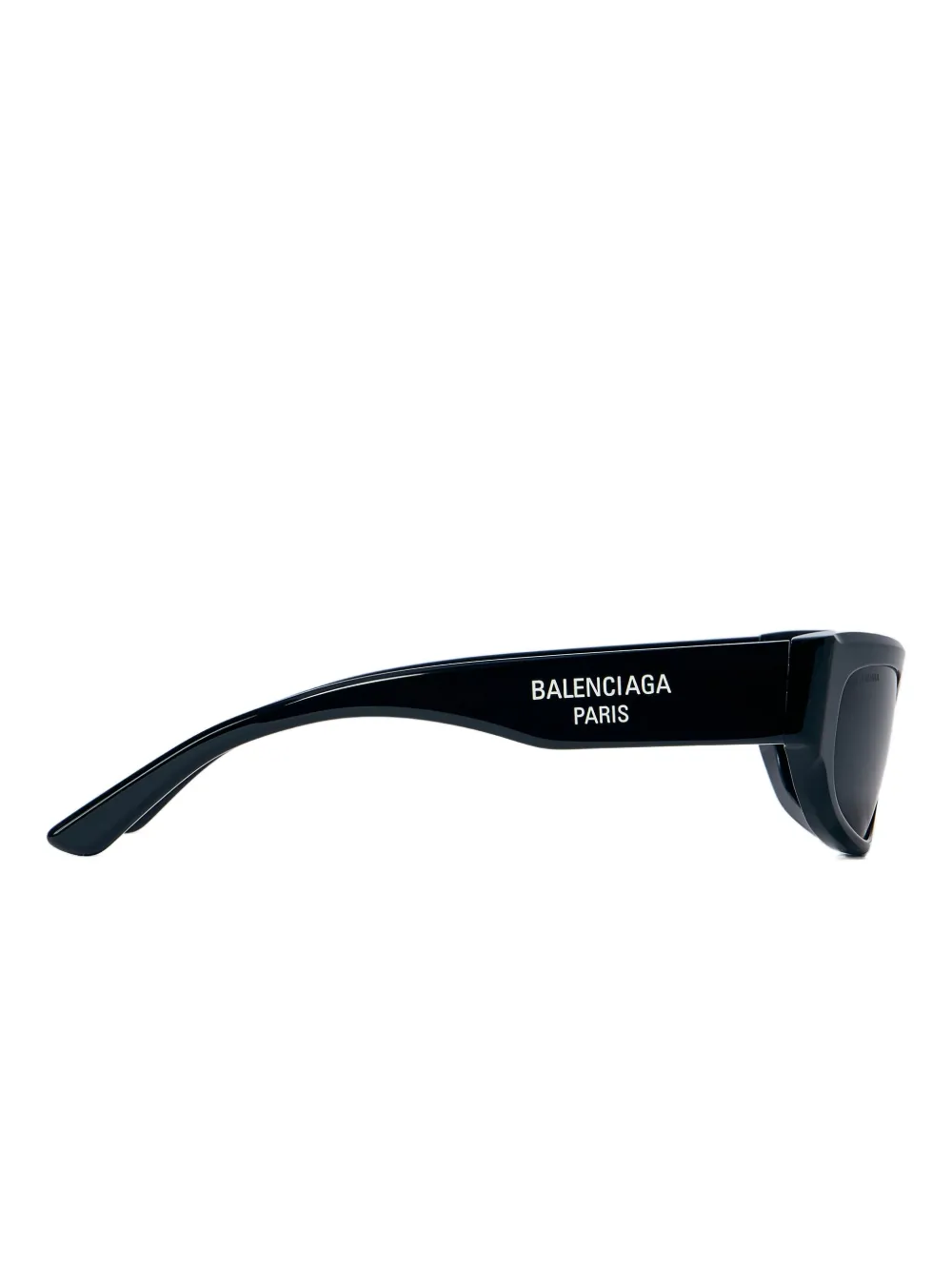 Balenciaga Zonnebril met logoprint Zwart