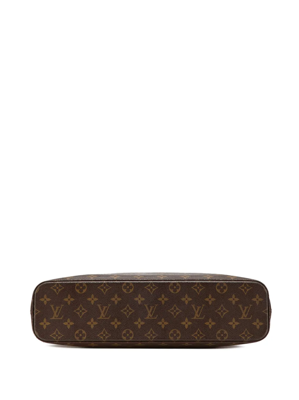 Pre-owned Louis Vuitton 2001 Monogram Luco Tote Bag In Brown
