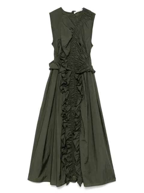 Cecilie Bahnsen ruched-detailed midi dress