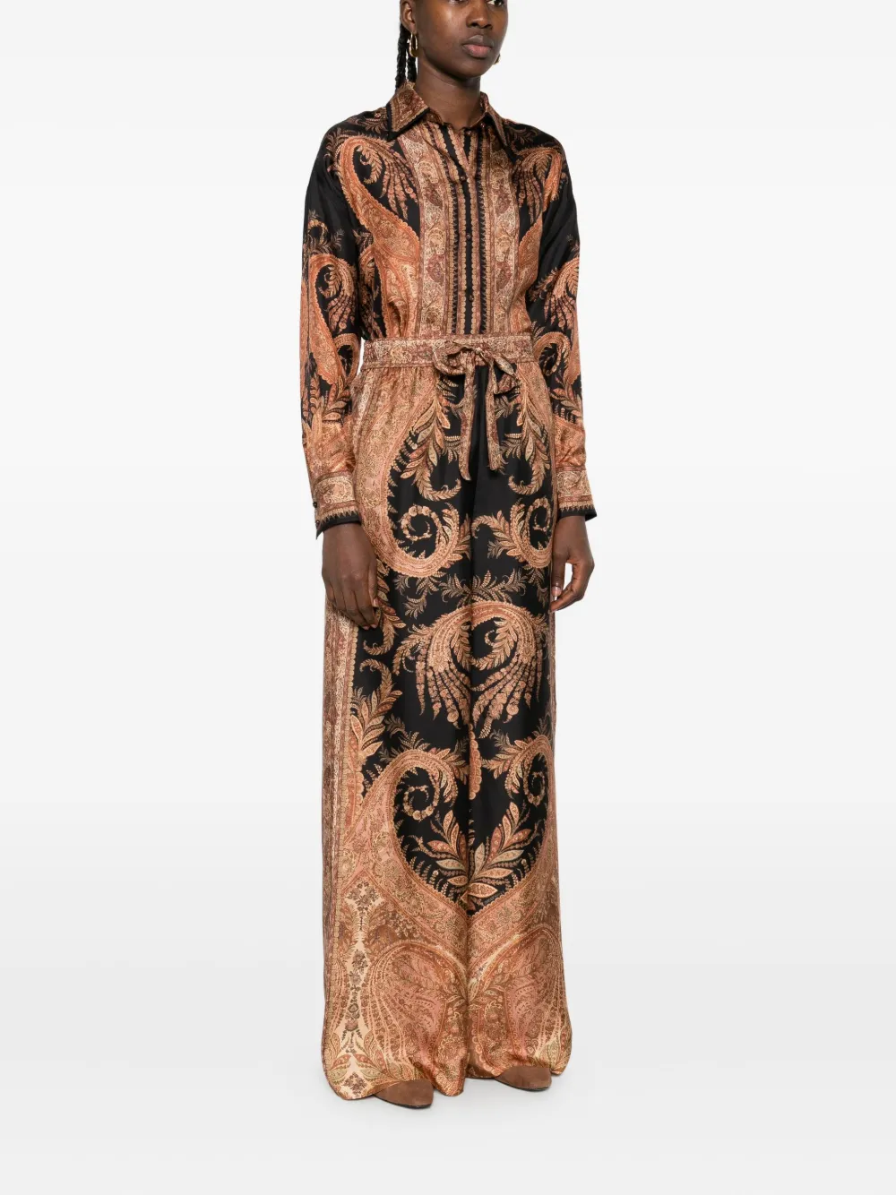 ZIMMERMANN Broek met trekkoord Zwart