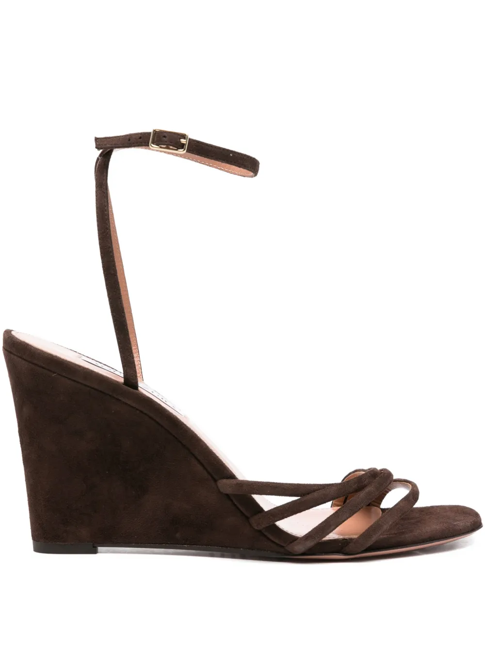 Aquazzura 85mm Latour sandals Brown