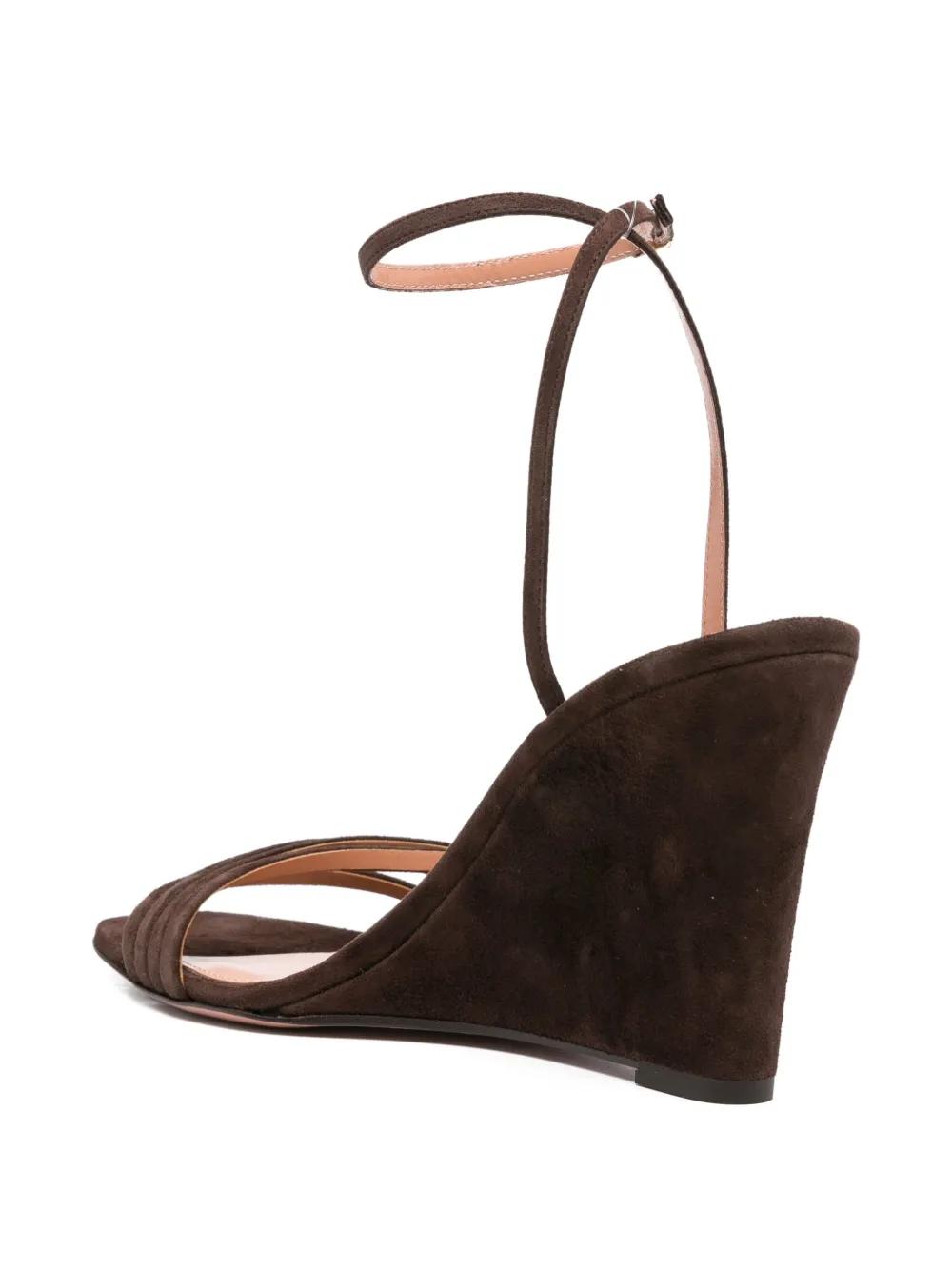 Aquazzura 85mm Latour sandals Brown