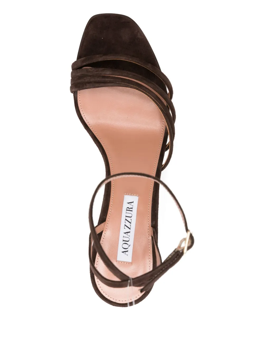 Aquazzura 85mm Latour sandals Brown