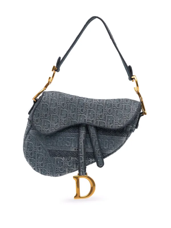 Dior デニムショルダーバッグ