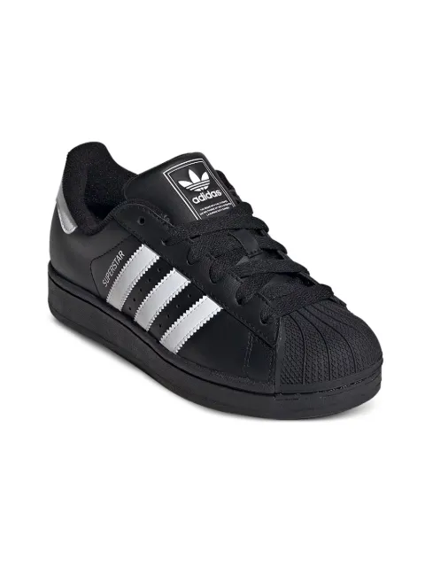 adidas Kids Superstar II "Black/White" sneakers