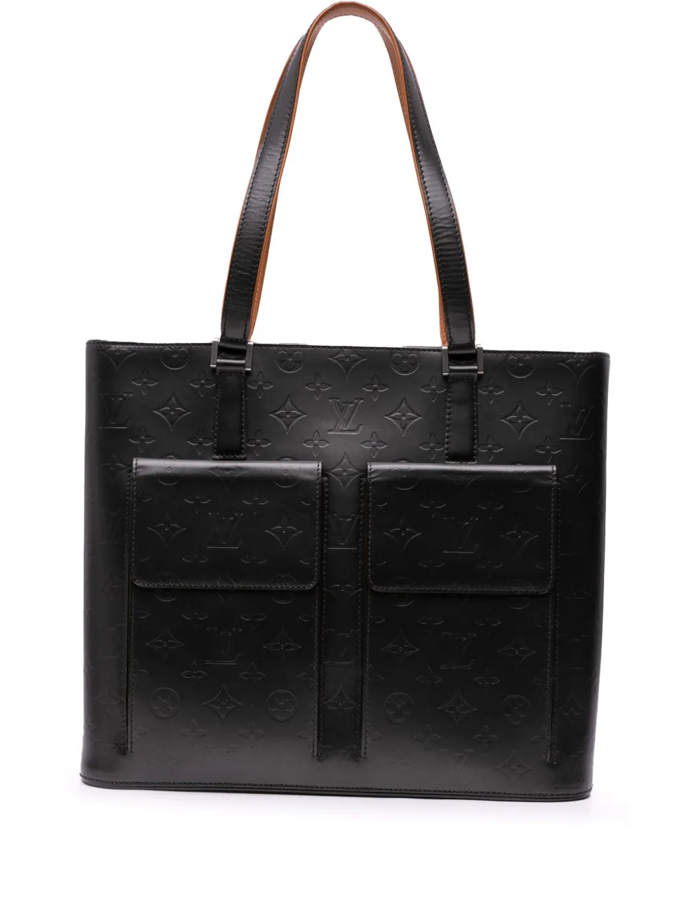 Louis Vuitton Pre-Owned 2002 モノグラム マット ウィルウッド トートバッグ - グレー Louis Vuitton Pre-Owned 2002 モノグラム マット ウィルウッド トートバッグ - グレー