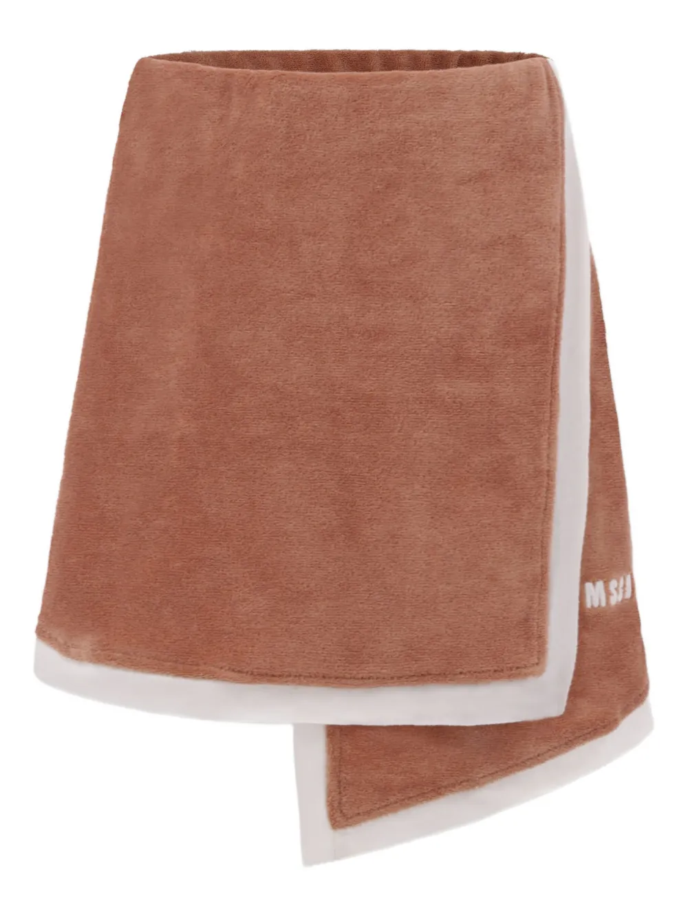MSGM Kids Badstof rok Bruin