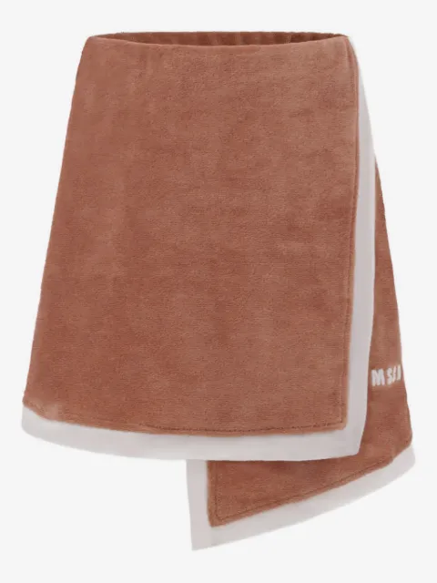MSGM Kids terry-cloth skirt