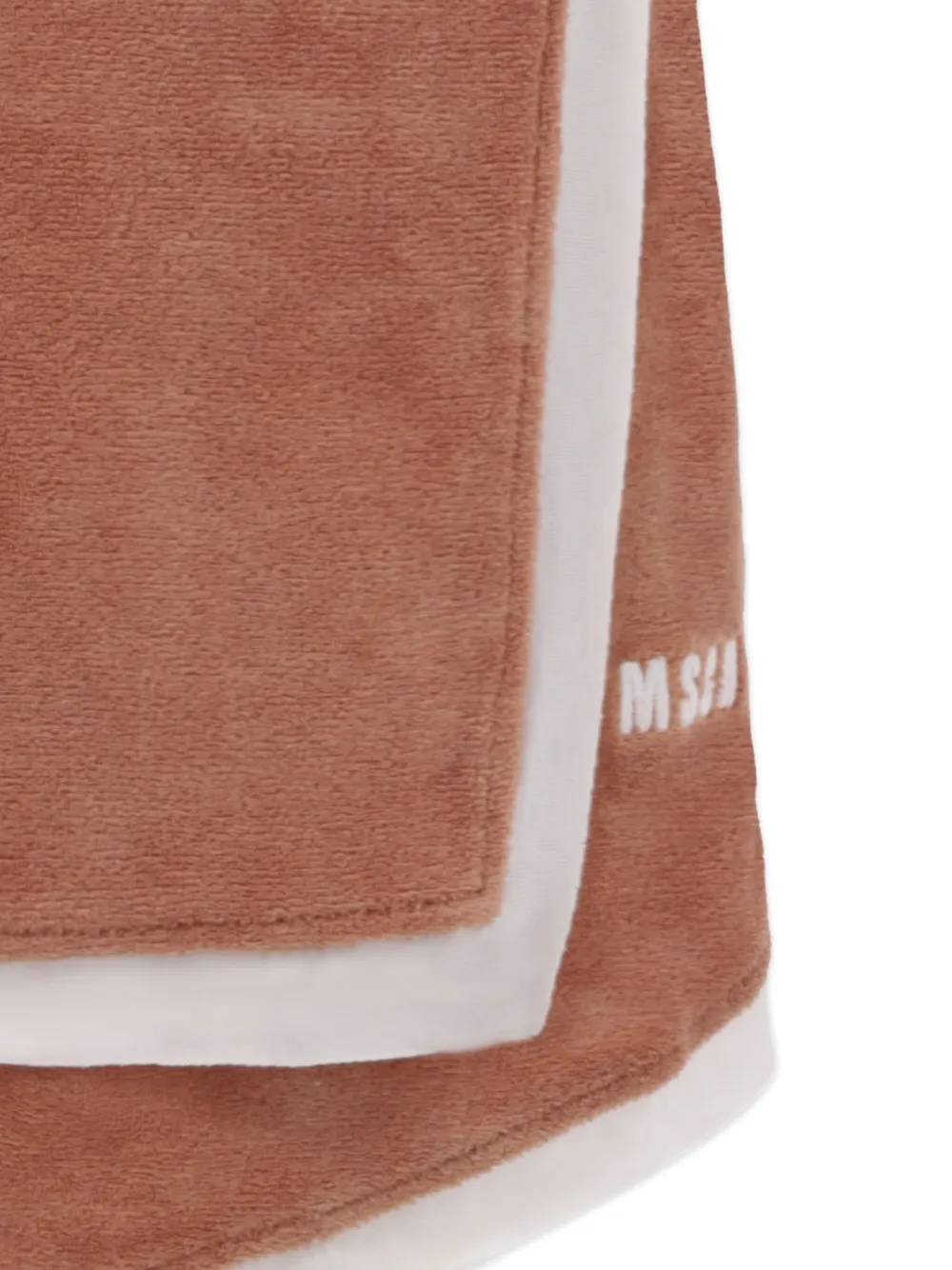 MSGM Kids Badstof rok Bruin