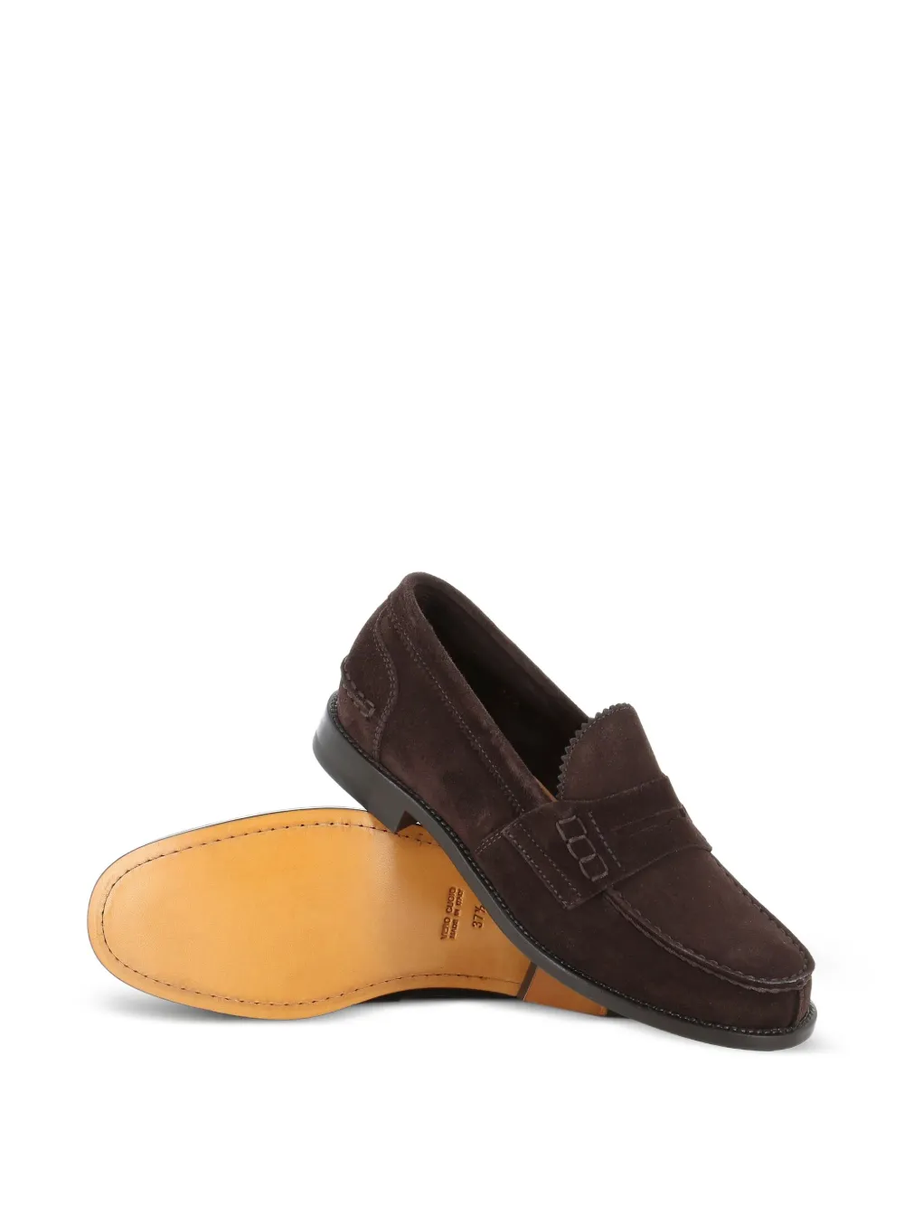 Tassinari suede loafers Black