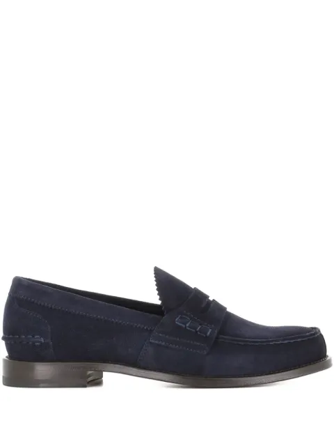 Tassinari mocasines penny de gamuza
