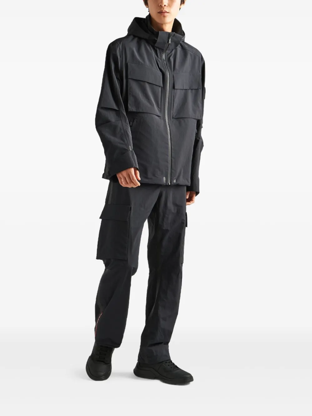 Prada Linea Rossa pantalones resistente al agua | Pantalones rectos y con corte regular | Image 2